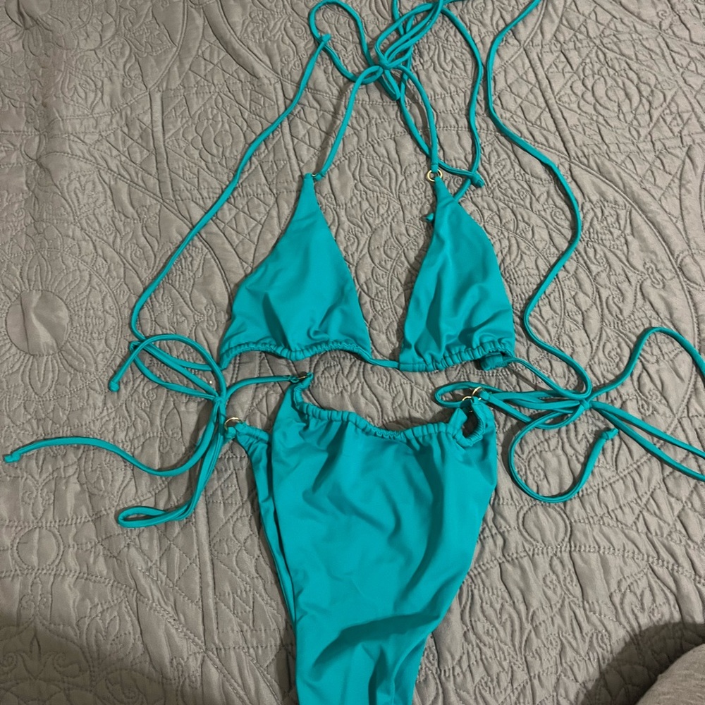 Away The Day Turquoise Bikini